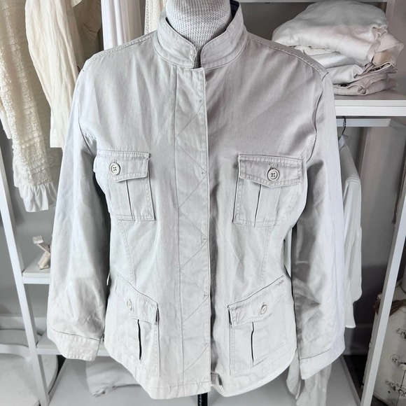 Jamaica Bay Jackets & Blazers - Jamaica Bay Women's sz. XL safari Jacket outdoorsy, rugged, layering khaki #1718